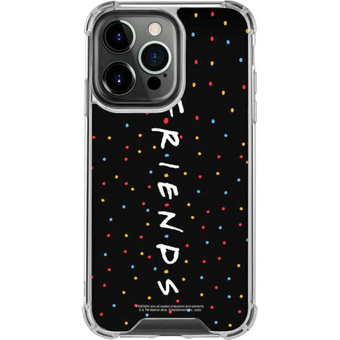 Warner Bros FRIENDS Polka Dots iPhone 16 Pro Clear Case